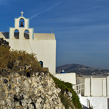 Church in Fira, Santorini, Thira,  Cyclades Islands