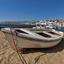 Port of Mikonos Town, island of Mykonos, Cyclades Islands