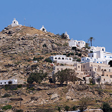 Panoramic view of Ios island, Cyclades
