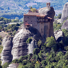 Meteora, Holy Monastery of St. Nicholas Anapausas, Greece