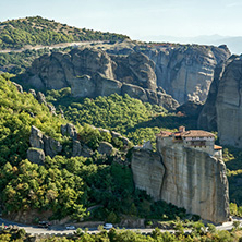 Meteora Monasteries Landscape, Greece