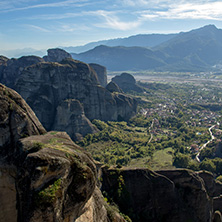 Meteora Monasteries Landscape, Greece