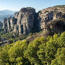 Meteora Monasteries Landscape, Greece