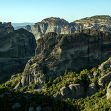 Meteora Monasteries Landscape, Greece