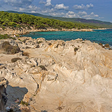 Orange Beach Kavourotripes, Chalkidiki,  Sithonia, Central Macedonia, Greece