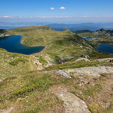 The Kidney,The Twin and The Trefoil lakes, The Seven Rila Lakes, Rila Mountain, Bulgaria