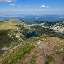 The Twin, The Trefoil, The Fish and The Lower Lake, The Seven Rila Lakes, Rila Mountain, Bulgaria