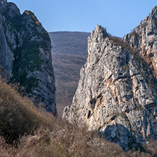 Rock Formation in Erma River Gorge, Serbia