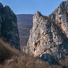 Rock Formation in Erma River Gorge, Serbia