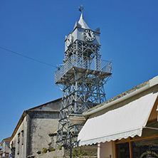 Belfry of the Church in Lefkada town, Ionian Islands, Greece