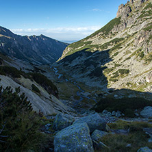 Path for climbing a malyovitsa peak, Rila Mountain, Bulgaria