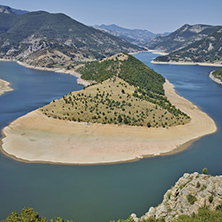 Amazing Panorama of Arda River and Kardzhali Reservoir, Bulgaria