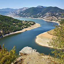 Landscape of Arda River and Kardzhali Reservoir, Bulgaria