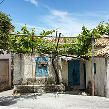 Typical village with old houses,  Zakynthos island, Greece