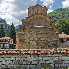 Church and Old Buildings in Poganovo Monastery of St. John the Theologian and Erma River Gorge, Serbia