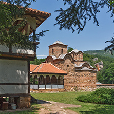 Amazing view of Poganovo Monastery of St. John the Theologian, Serbia