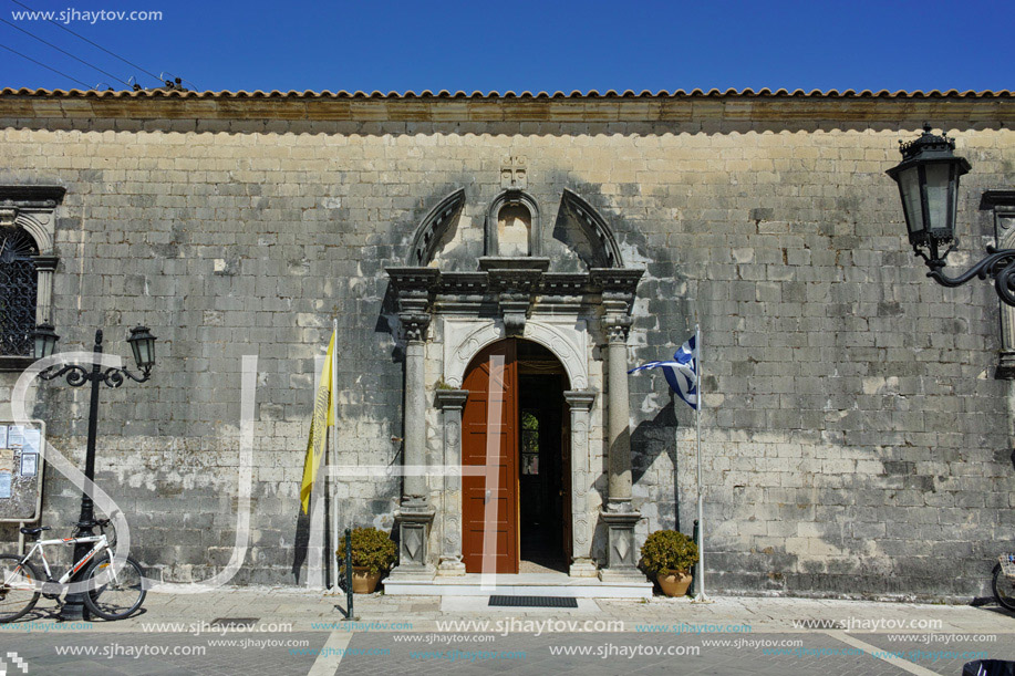 Old Orthodox church in Lefkada town, Lefkada, Ionian Islands, Greece