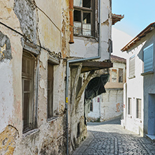 Typical architecture of old town of Xanthi, East Macedonia and Thrace, Greece