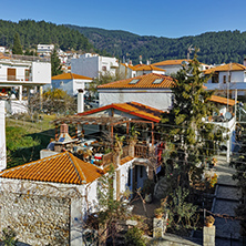 Panoramic view of old town of Xanthi, East Macedonia and Thrace, Greece