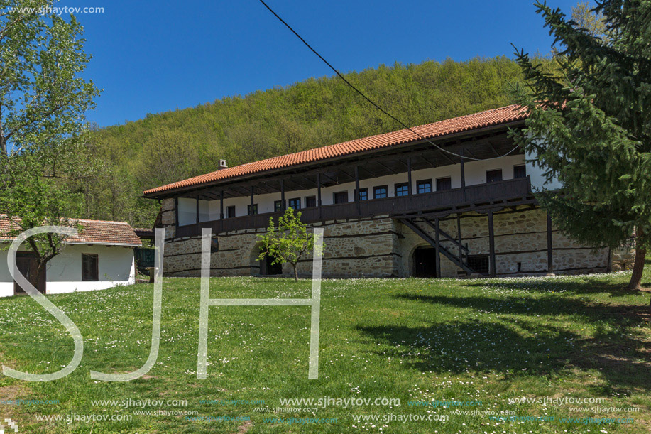 Building of the nineteenth century in Temski monastery St. George, Pirot Region, Republic of Serbia