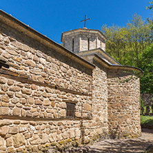 Church and medieval cemetery in Temski monastery St. George, Pirot Region, Republic of Serbia