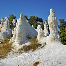 Amazing Panorama of Rock phenomenon Stone Wedding near town of Kardzhali, Bulgaria