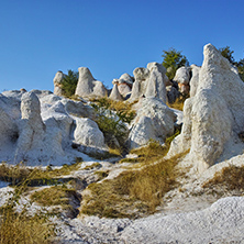 Amazing view of Rock phenomenon Stone Wedding near town of Kardzhali, Bulgaria