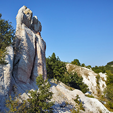 Amazing Panorama of Rock phenomenon Stone Wedding near town of Kardzhali, Bulgaria