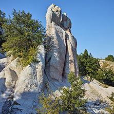 Rock phenomenon Stone Wedding near town of Kardzhali, Bulgaria