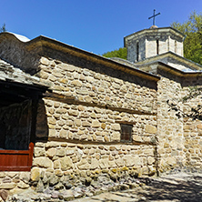 Old stone Church in Temski monastery St. George, Pirot Region, Republic of Serbia