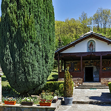 Amazing panorama of Temski monastery St. George, Pirot Region, Republic of Serbia