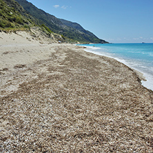 Stones in the water in Katisma Beach, Lefkada, Ionian Islands, Greece