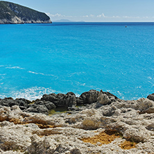 Amazing view of Porto Katsiki Beach, Lefkada, Ionian Islands, Greece