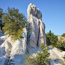 Amazing view of Rock phenomenon Stone Wedding near town of Kardzhali, Bulgaria