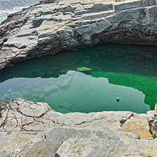 Giola Natural Pool in Thassos island, East Macedonia and Thrace, Greece