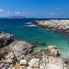 amazing view of Alaties Beach, Kefalonia, Ionian islands, Greece