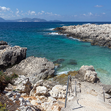 Rocks on Alaties Beach, Kefalonia, Ionian islands, Greece