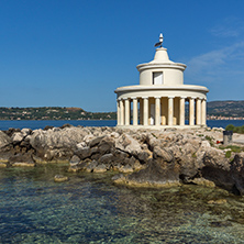 Seascape of Lighthouse of St. Theodore at Argostoli, Kefalonia, Ionian islands, Greece