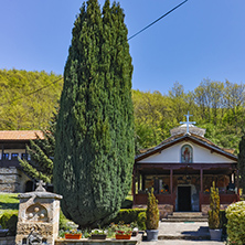 Spring Panorama of Temski monastery St. George, Pirot Region, Republic of Serbia