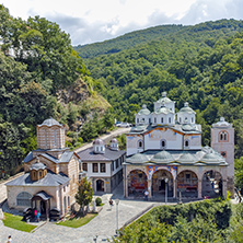 Panorama of Monastery St. Joachim of Osogovo, Kriva Palanka region, Republic of Macedonia