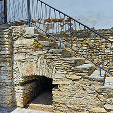 Old Staircase in Monastery St. Joachim of Osogovo, Kriva Palanka region, Republic of Macedonia