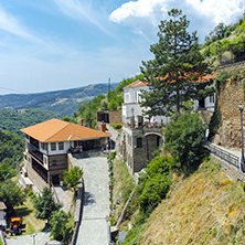 Amazing view of Monastery St. Joachim of Osogovo and mountain, Kriva Palanka region, Republic of Macedonia