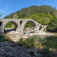 The Devil"s Bridge over Arda river and Rhodopes mountain, Kardzhali Region, Bulgaria