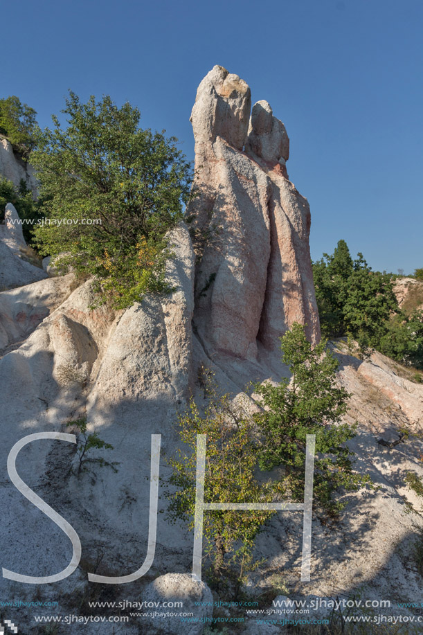 Rock phenomenon Stone Wedding near town of Kardzhali, Bulgaria