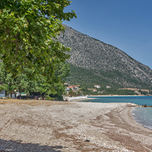 beach of town of Poros, Kefalonia, Ionian Islands, Greece