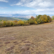 Panoramic view of Cherna Gora mountain, Pernik Region, Bulgaria