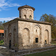 Panoramic view of church in  medieval  Zemen Monastery, Pernik Region, Bulgaria