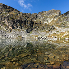 Clear Sky Elenski lakes and Malyovitsa peak, Rila Mountain, Bulgaria