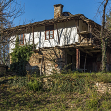 Old house with courtyard in village of Bozhentsi, Gabrovo region, Bulgaria