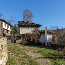 Autumn panorama of village of Bozhentsi, Gabrovo region, Bulgaria